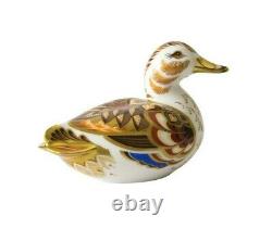 Royal Crown Derby Wigeon Duck Bird Paperweight New 1st Quality