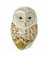 Royal Crown Derby Winter Owl Bird Paperweight New -1st Quality Boxed
