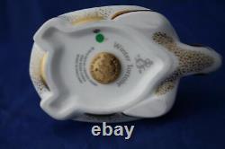 Royal Crown Derby Winter Tortoise Paperweight Brand New / Boxed