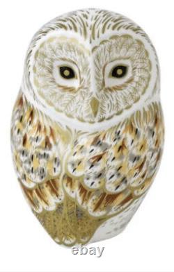Royal Crown Derby Winter owl Paperweight, Brand new in box, Collectable