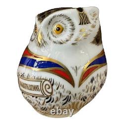 Royal Crown Derby Wise Owl Paperweight Brand new in box Graduation