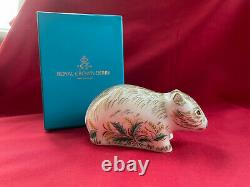 Royal Crown Derby, Wombat As NewithBoxed