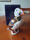 Royal Crown Derby'puffin' Paperweight -lix 1996 Gold Stopper In Original Box