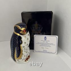 Royal Crown DerbyROCKHOPPER PENGUIN limited edition Boxed