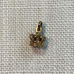 Royal Crown Gold Charm