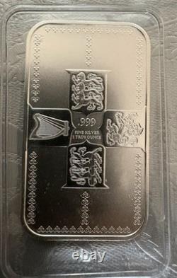 Royal Mint 2024 Gothic Crown Silver Bullion Bar 1 Troy oz New Sealed