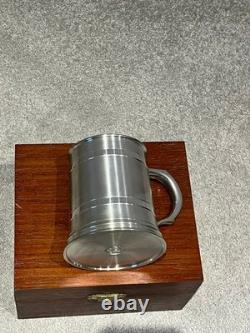 Royal Selangor Crown & Rose pewter / tankard brand new, unused, boxed