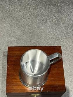 Royal Selangor Crown & Rose pewter / tankard brand new, unused, boxed