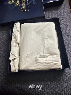 Royal crown derby 6x4inch solid gold band photo frame