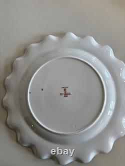 Royal crown derby Antoinette 10 inch dinner plates x 6