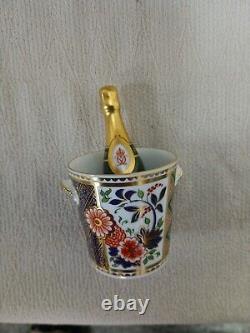 Royal crown derby Miniatures, Champagne Bottle And Ice Bucket