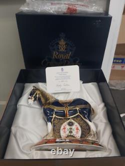 Royal crown derby Shire Hores