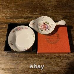 Royal crown derby Tea Strainer New Old Stock In Box