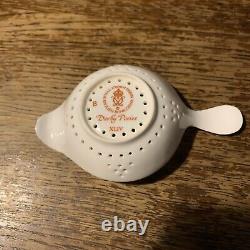 Royal crown derby Tea Strainer New Old Stock In Box