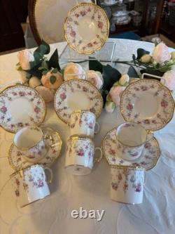 Royal crown derby coffee cups and saucers x 6