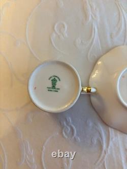 Royal crown derby coffee cups and saucers x 6