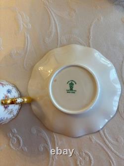 Royal crown derby coffee cups and saucers x 6