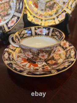 Royal crown derby imari 2451 4piece set