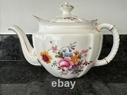 Royal crown derby posies X Large Tea Pot, Jugs, Jam Pot & Plate UNUSED