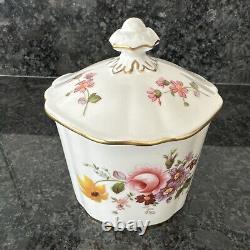 Royal crown derby posies X Large Tea Pot, Jugs, Jam Pot & Plate UNUSED