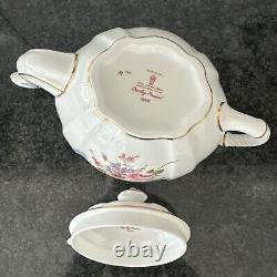 Royal crown derby posies X Large Tea Pot, Jugs, Jam Pot & Plate UNUSED