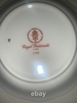 Royal crown derby royal antoinette Fruit Saucers X 6 First Quality