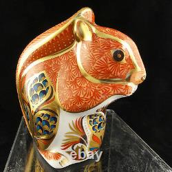 SQUIRREL RED Royal Crown Derby 4 tall NEW NEVER SOLD Hand Painted made England