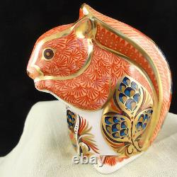 SQUIRREL RED Royal Crown Derby 4 tall NEW NEVER SOLD Hand Painted made England