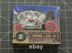 Sealed Retail 2000 Pacific Crown Royale Football Box NFL 24 Packs Brady Rookie