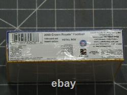 Sealed Retail 2000 Pacific Crown Royale Football Box NFL 24 Packs Brady Rookie