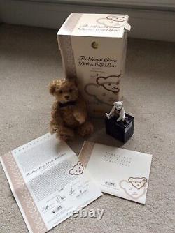 Steiff Bear Royal Crown Derby Teddy Set Limited Edition Mint Boxed New