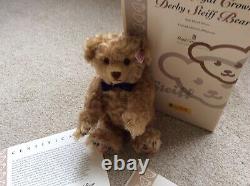 Steiff Bear Royal Crown Derby Teddy Set Limited Edition Mint Boxed New