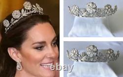 Strathmore Rose tiara Princess of Wales royal crown tiara style Queen Mother