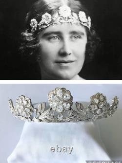 Strathmore Rose tiara Princess of Wales royal crown tiara style Queen Mother