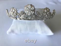 Strathmore Rose tiara Princess of Wales royal crown tiara style Queen Mother