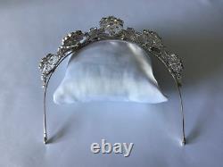 Strathmore Rose tiara Princess of Wales royal crown tiara style Queen Mother