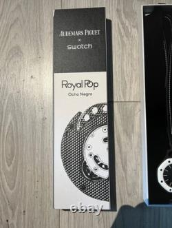Swatch x Audemars Piguet Royal Pop Ocho Negro Black BNIB Unworn
