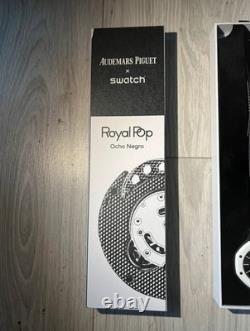 Swatch x Audemars Piguet Royal Pop Ocho Negro Black BNIB Unworn