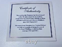 The Crown Royal Wedding Watch William & Kate 2011 Limited Edition