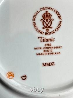 The Titanic Dinner Service that was never used by Royal Crown Derby