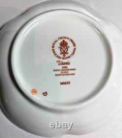 The Titanic Dinner Service that was never used by Royal Crown Derby