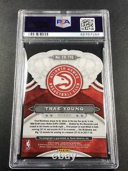 Trae Young 2018 Panini Crown Royale Gold Rookie Rc /10 Psa/dna 9 Auto