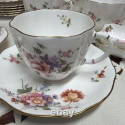 Vintage Royal Crown Derby Derby Posies New Tea/ Coffee Set 30 Pieces England