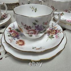 Vintage Royal Crown Derby Derby Posies New Tea/ Coffee Set 30 Pieces England