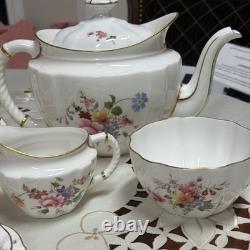 Vintage Royal Crown Derby Derby Posies New Tea/ Coffee Set 30 Pieces England
