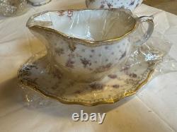 Vintage collectible Royal Crown Derby Royal Antoinette 134 pc Dinner Set for 12