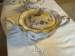 Vintage collectible Royal Crown Derby Royal Antoinette 134 pc Dinner Set for 12
