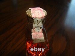 Vtg COLLECTOR BOTTLE OF SEAGRAMS CROWN ROYAL. Miniature Sealed Glass Bottle New