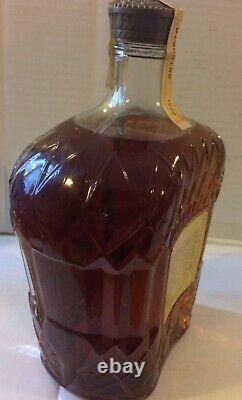 Whisky Crown Royal da 1 litro di Seagrams del 1970