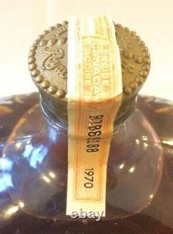 Whisky Crown Royal da 1 litro di Seagrams del 1970